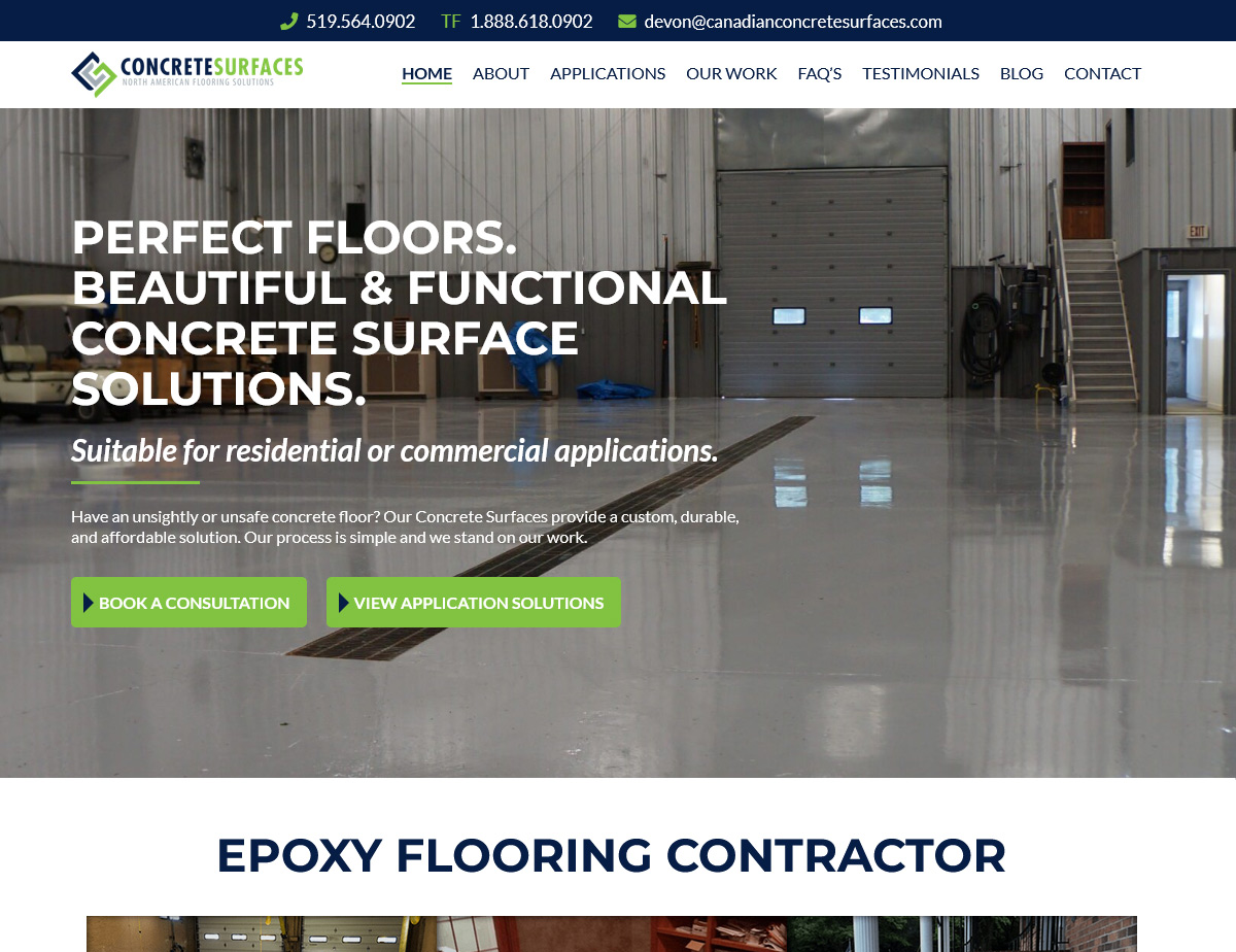 SEO for Epoxy Flooring Websites