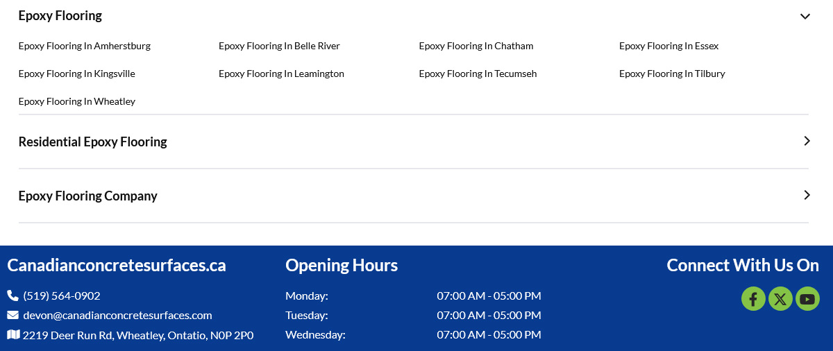 Local Town Page Rankings