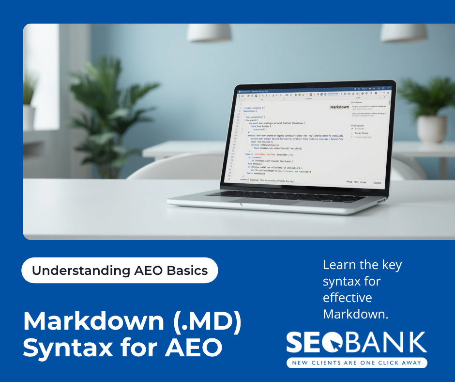 Markdown (.MD) Syntax for AEO